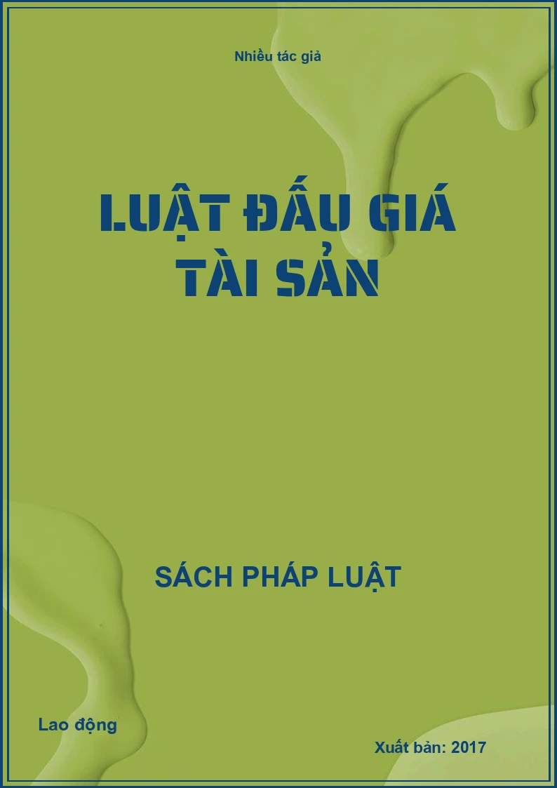 Luật Đấu giá tài sản