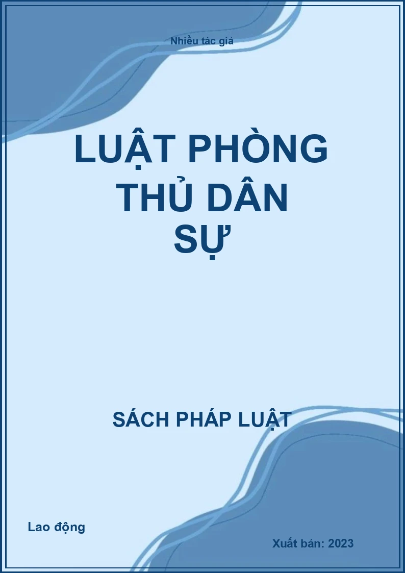 Luật Phòng thủ dân sự