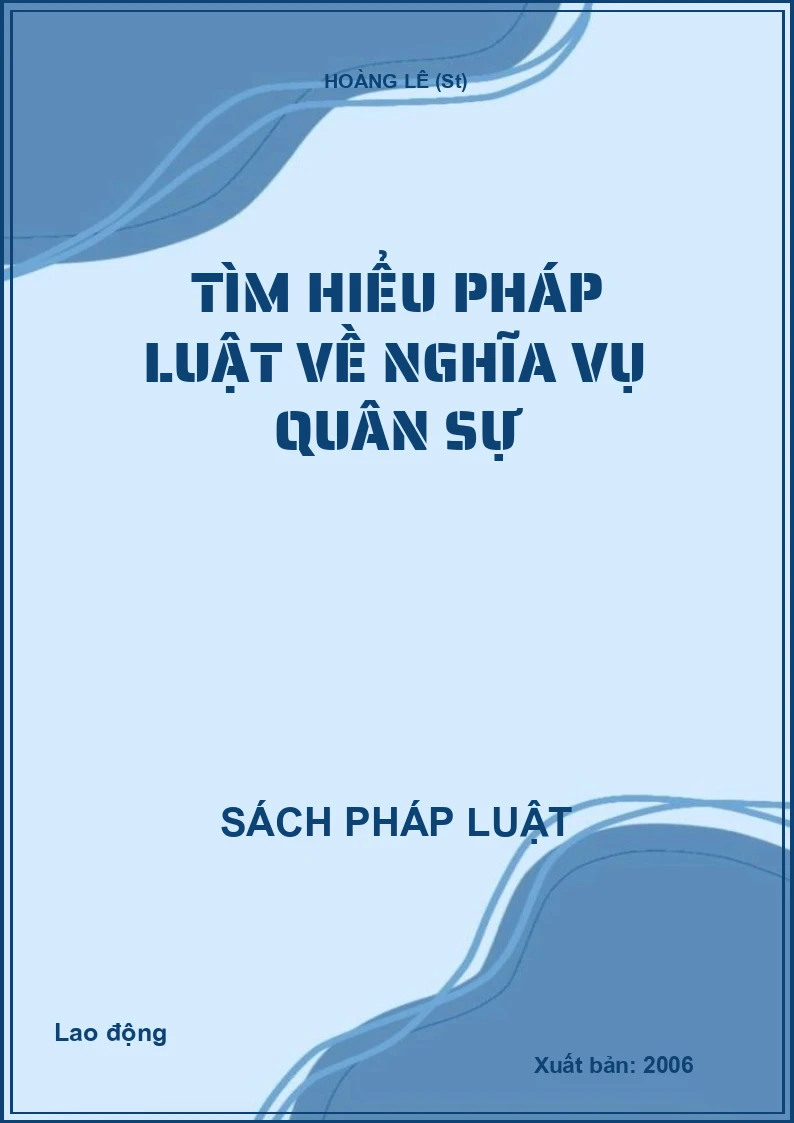 Tìm hiểu pháp luật về nghĩa vụ quân sự