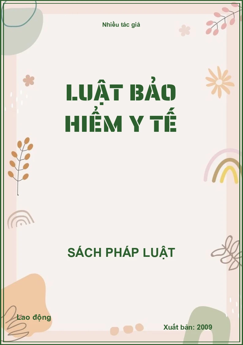 Luật Bảo hiểm y tế