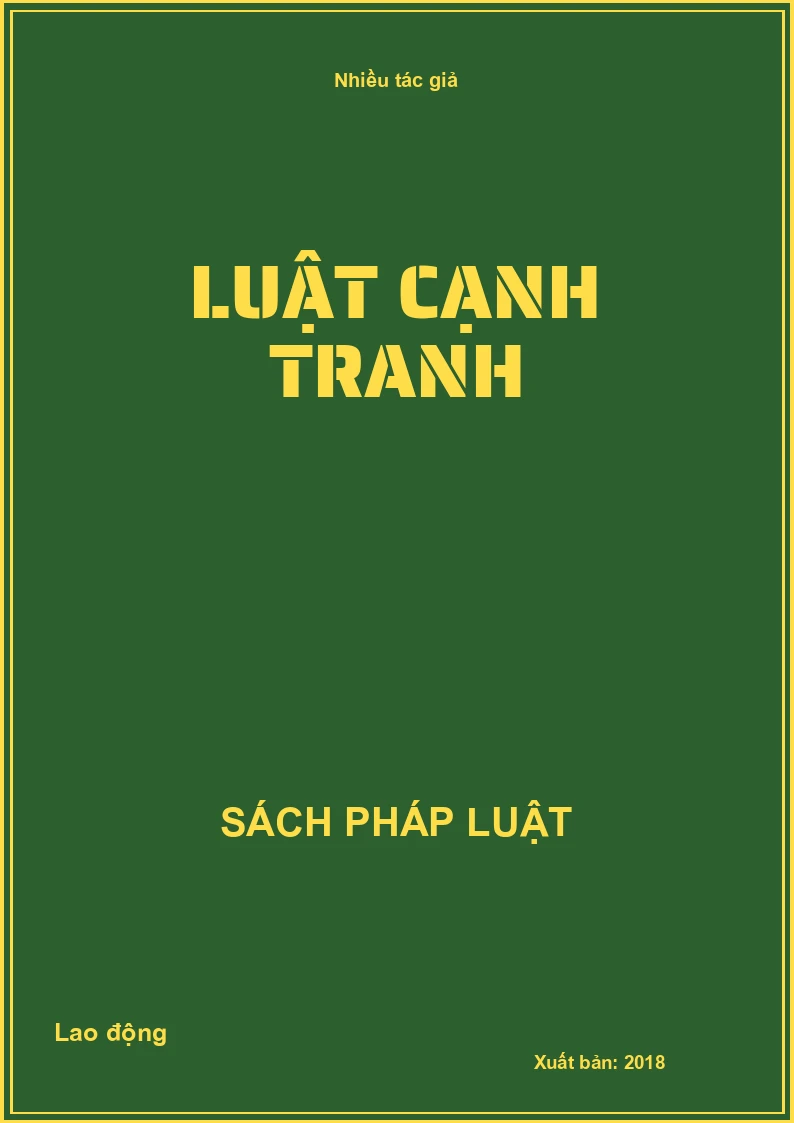 Luật Cạnh tranh