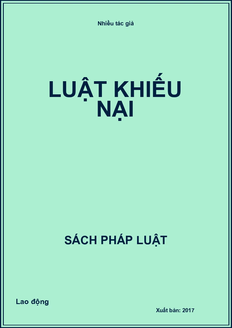 Luật Khiếu nại