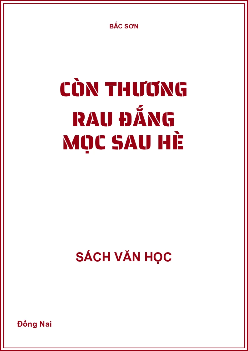 Còn thương rau đắng mọc sau hè