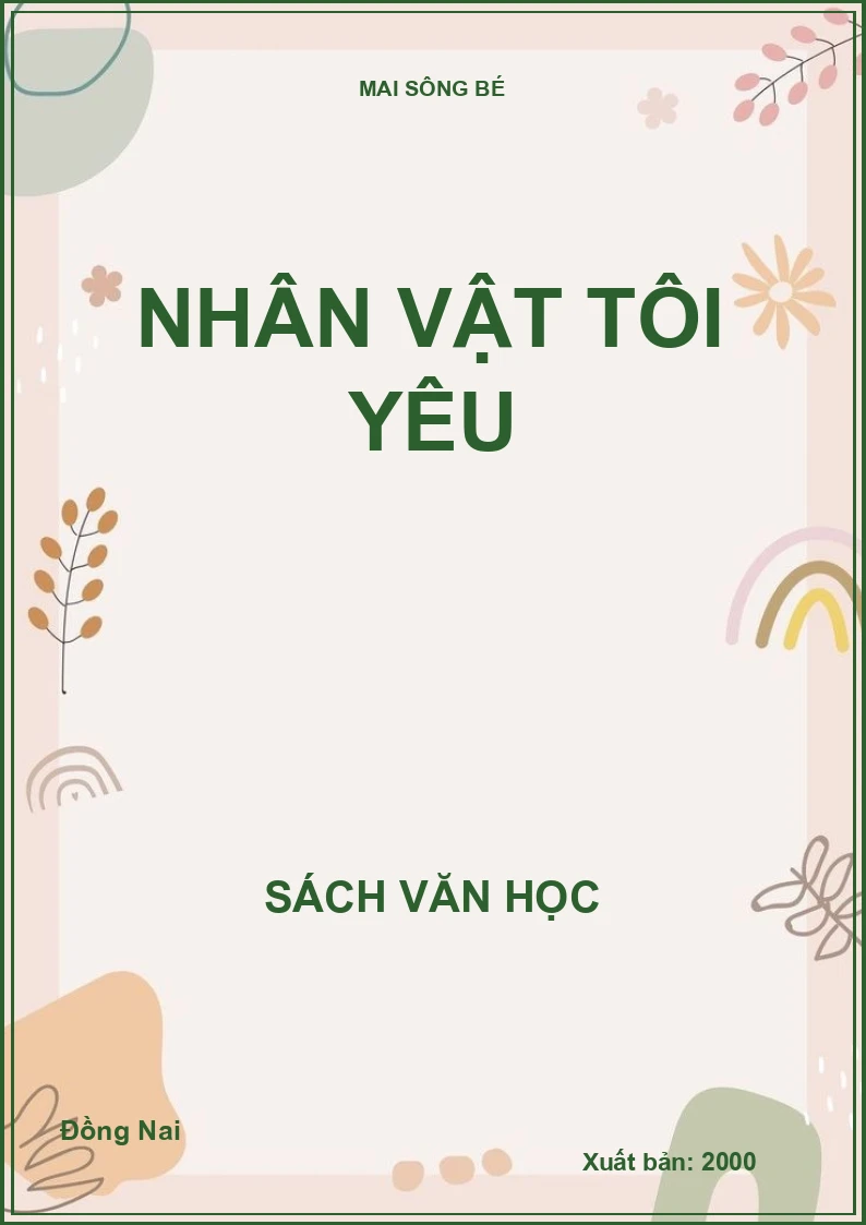 Nhân vật tôi yêu