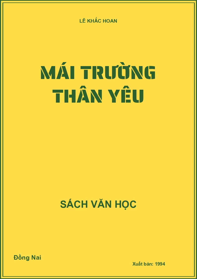 Mái trường thân yêu