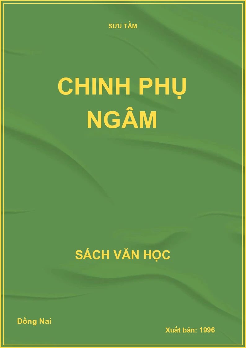 Chinh phụ ngâm