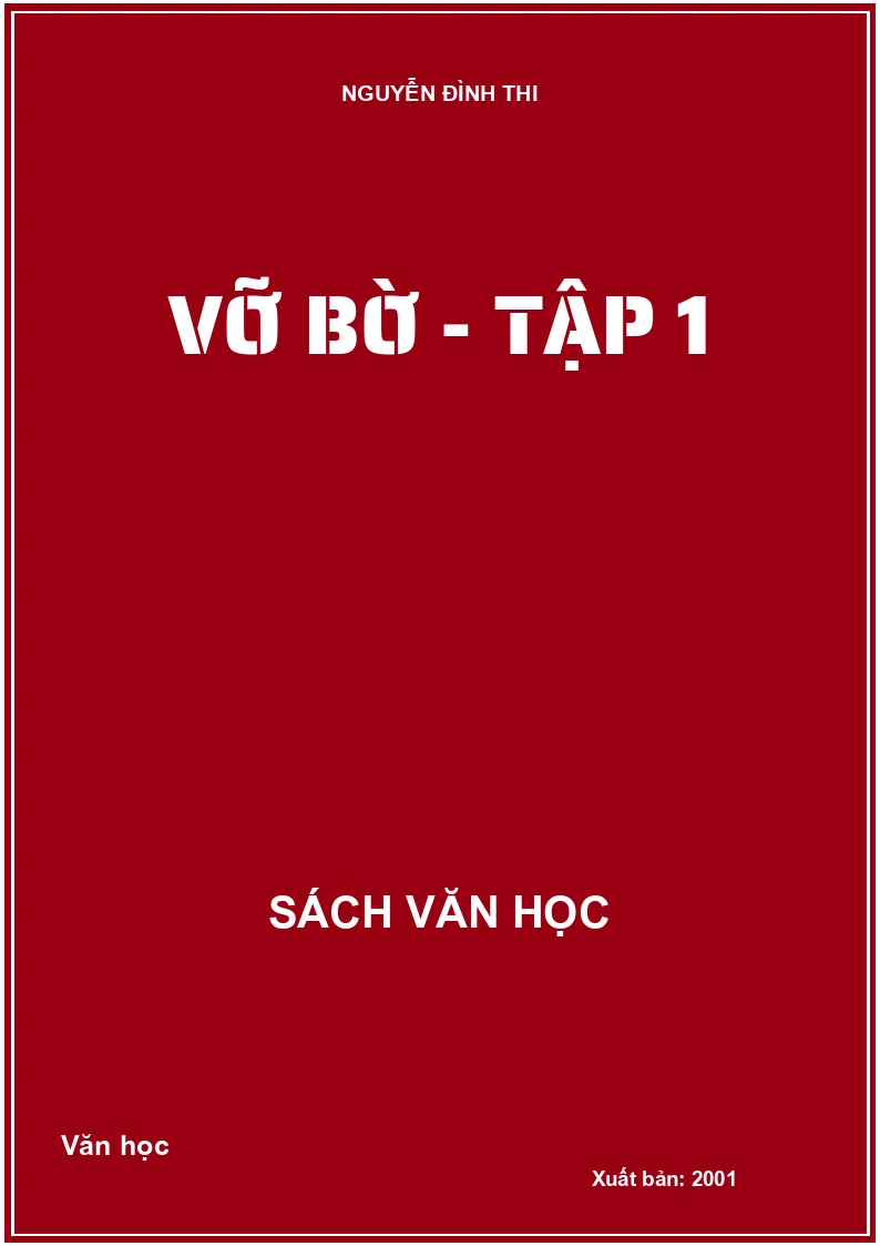 Vỡ bờ - Tập 1