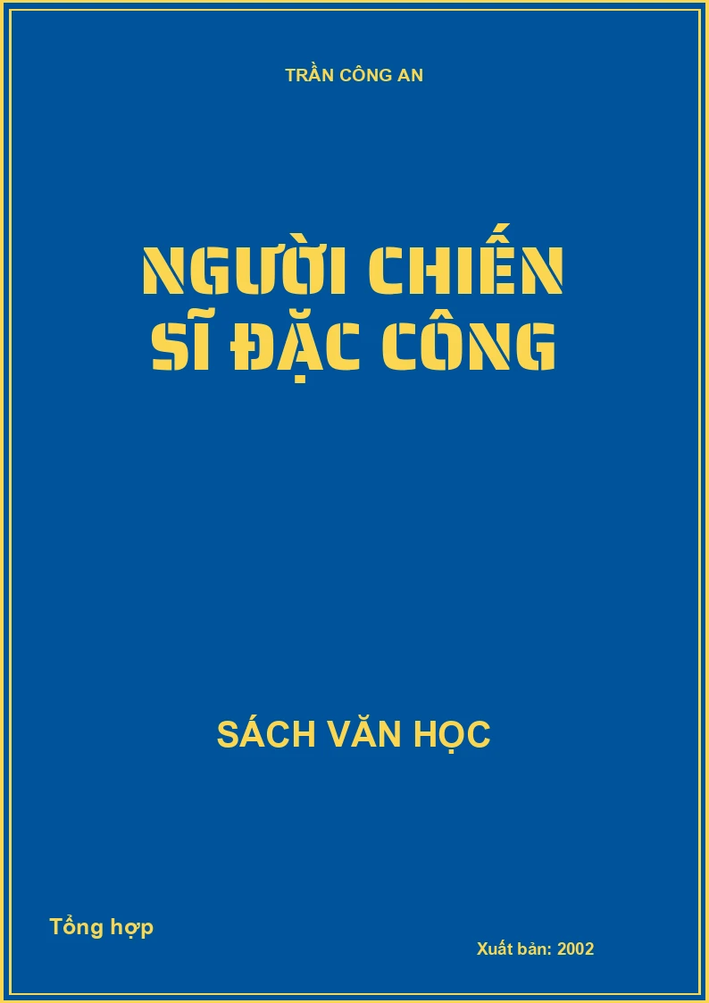 Người chiến sĩ đặc công