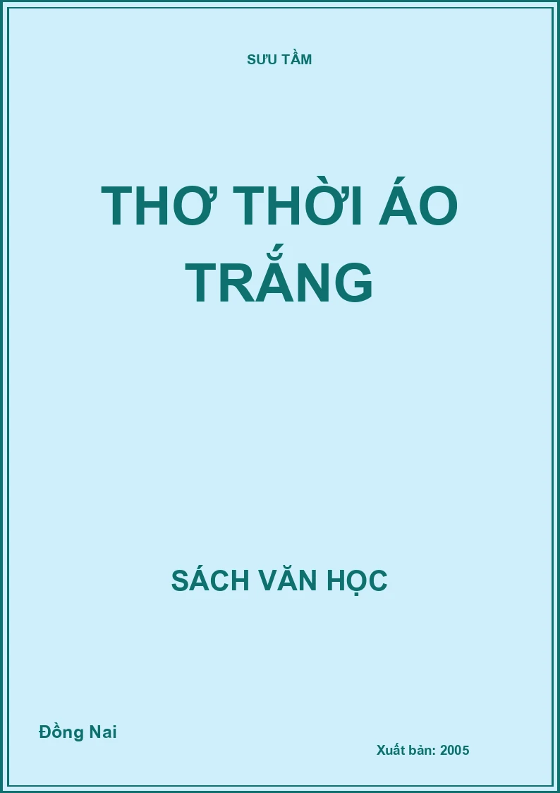 Thơ thời áo trắng