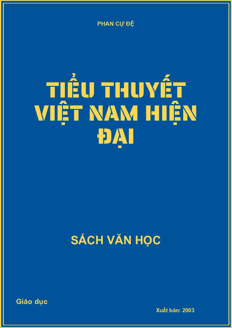 Tiểu thuyết Việt Nam hiện đại
