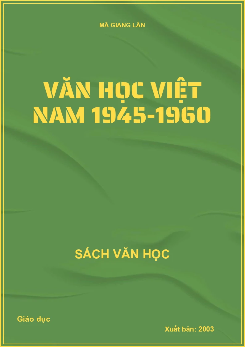 Văn học Việt Nam 1945-1954