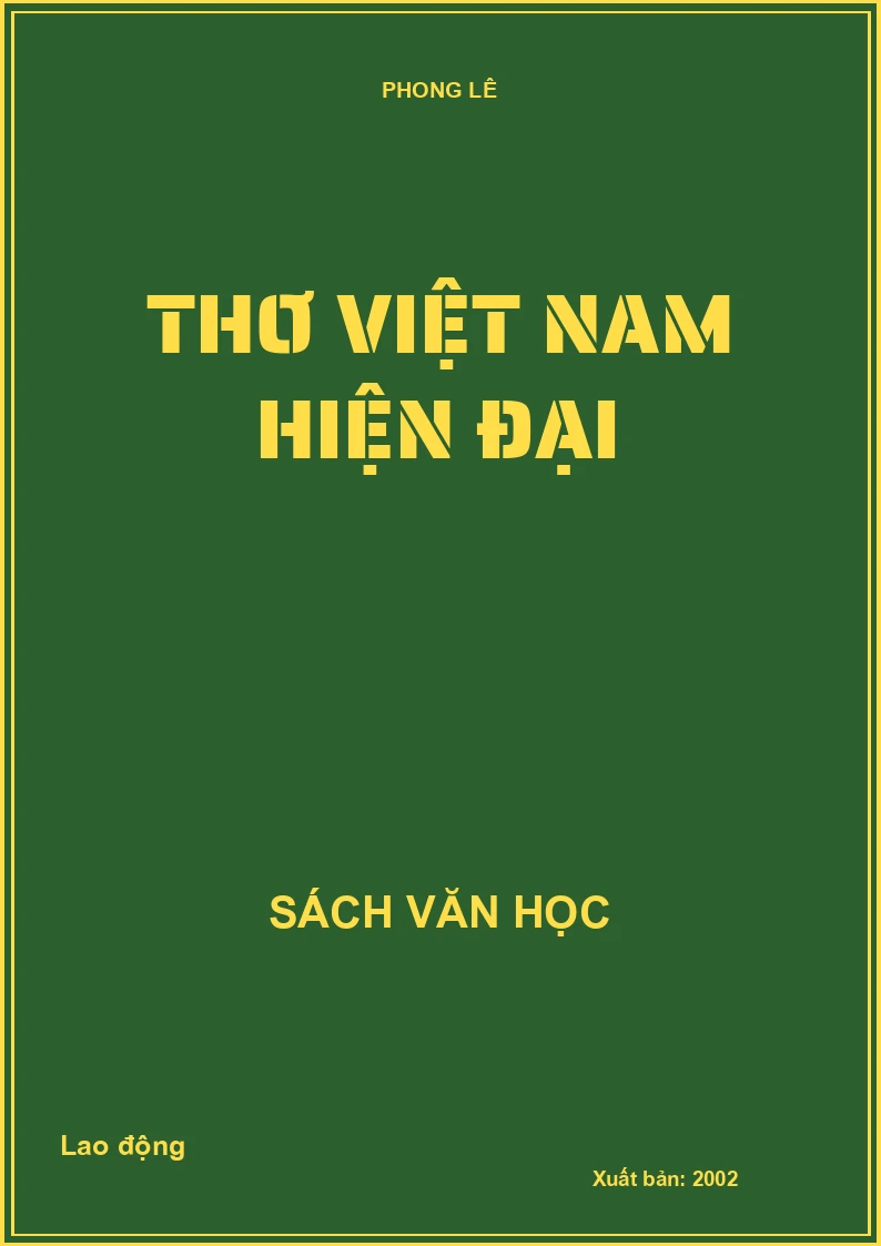 Thơ Việt Nam hiện đại