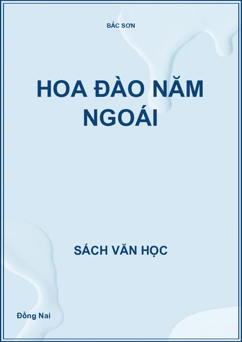 Hoa đào năm ngoái