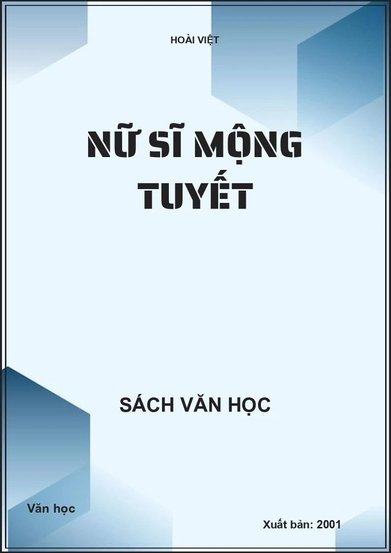 Nữ sĩ Mộng Tuyết