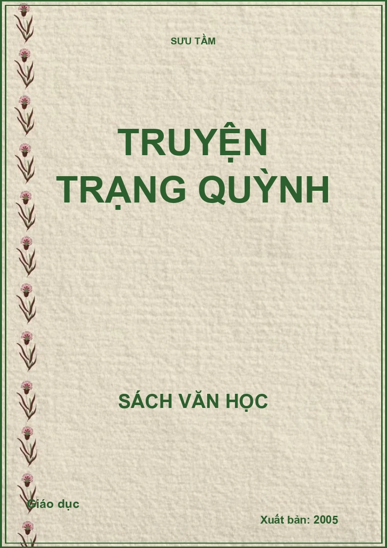 Truyện Trạng Quỳnh