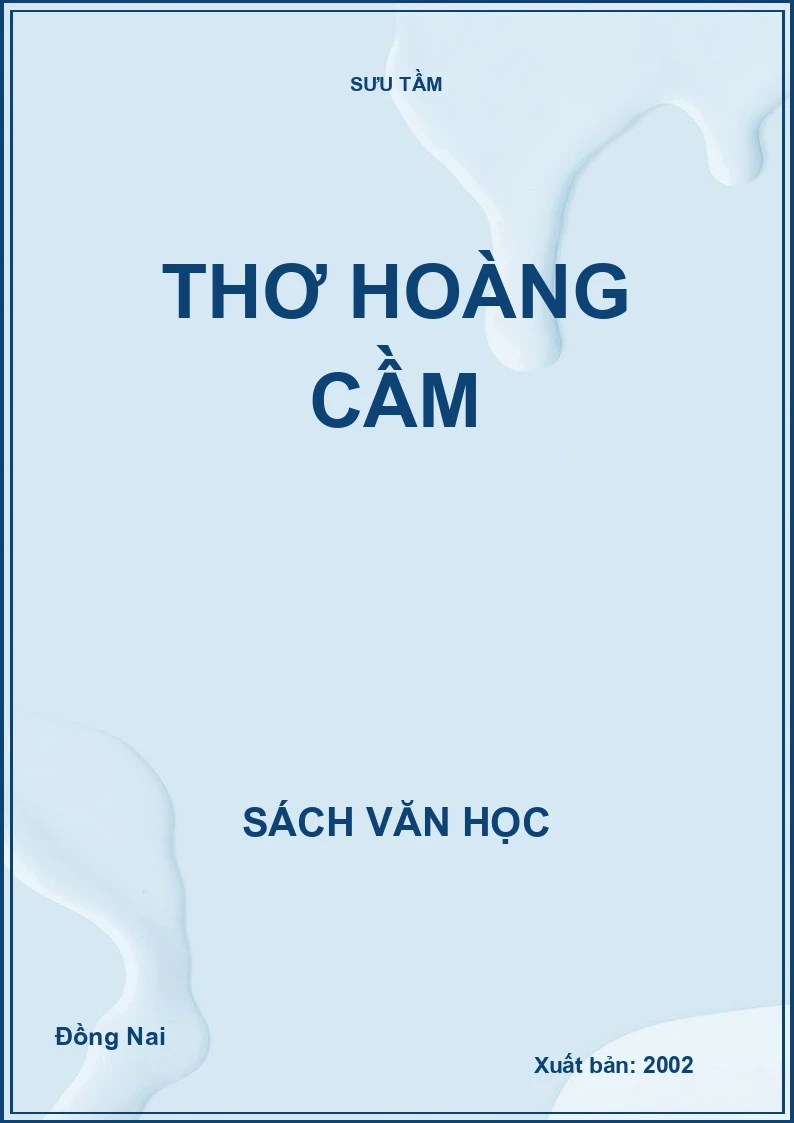 Thơ Hoàng Cầm