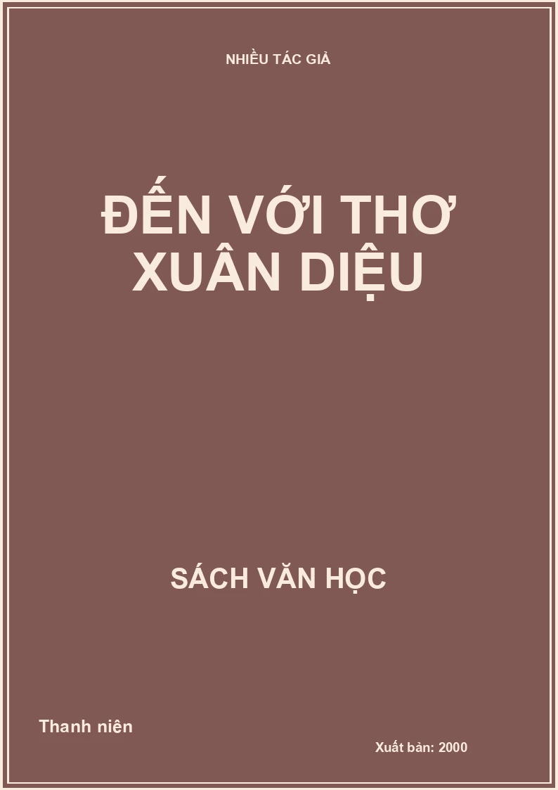 Đến với thơ Xuân Diệu