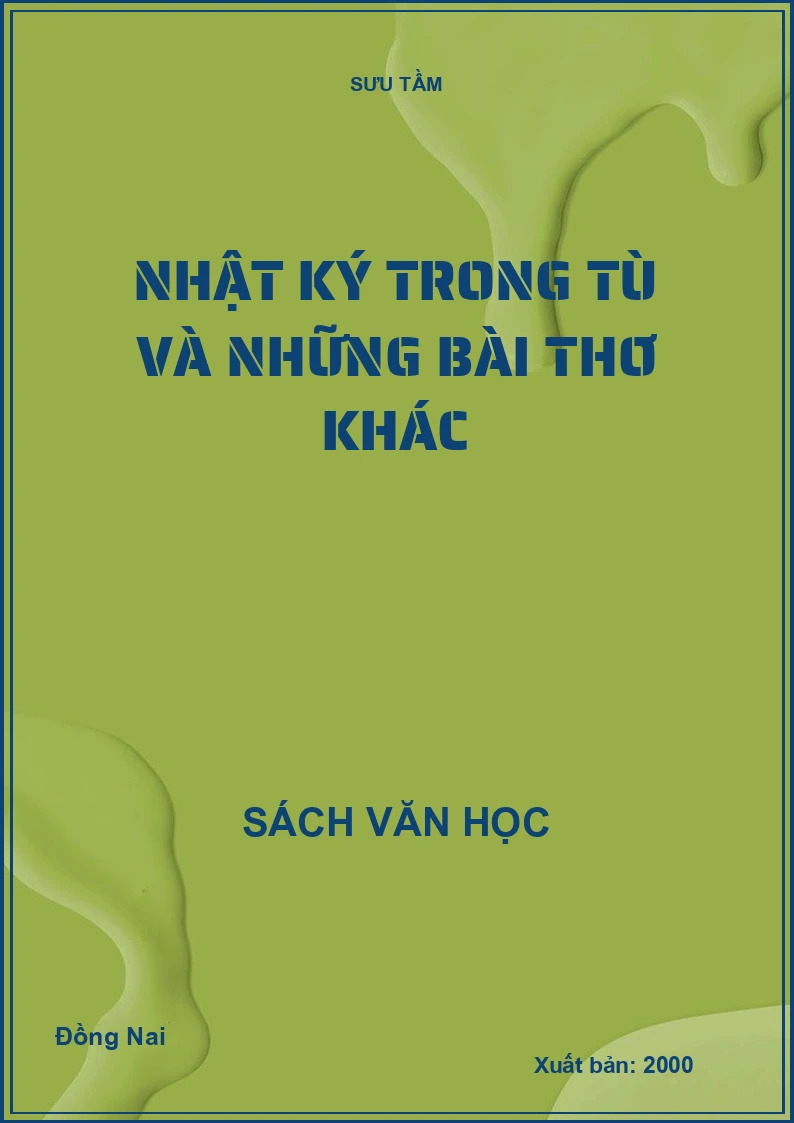 Nhật ký trong tù và những bài thơ khác