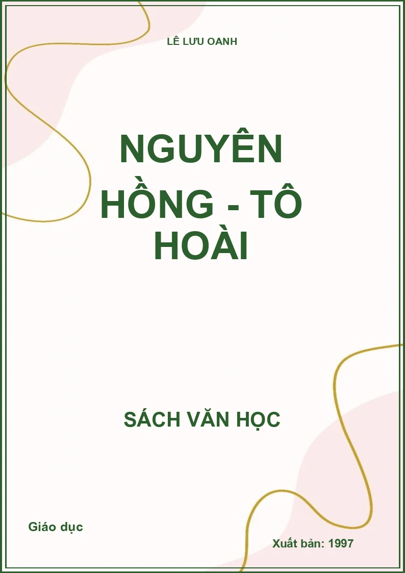 Nguyên Hồng - Tô Hoài