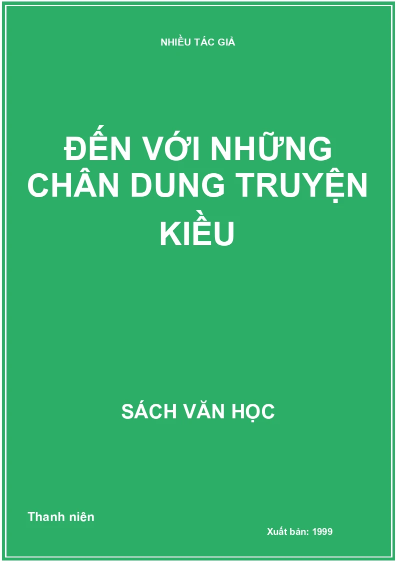 Đến với những chân dung Truyện Kiều
