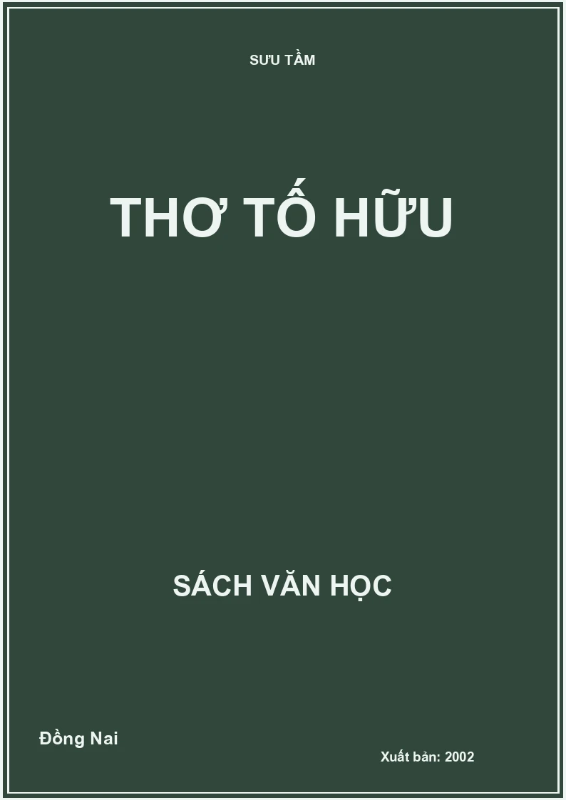 Thơ Tố Hữu