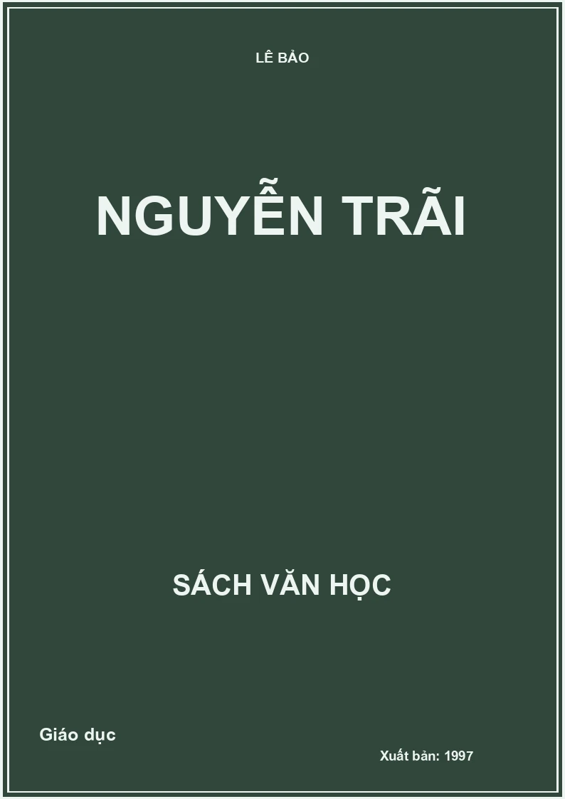 Nguyễn Trãi