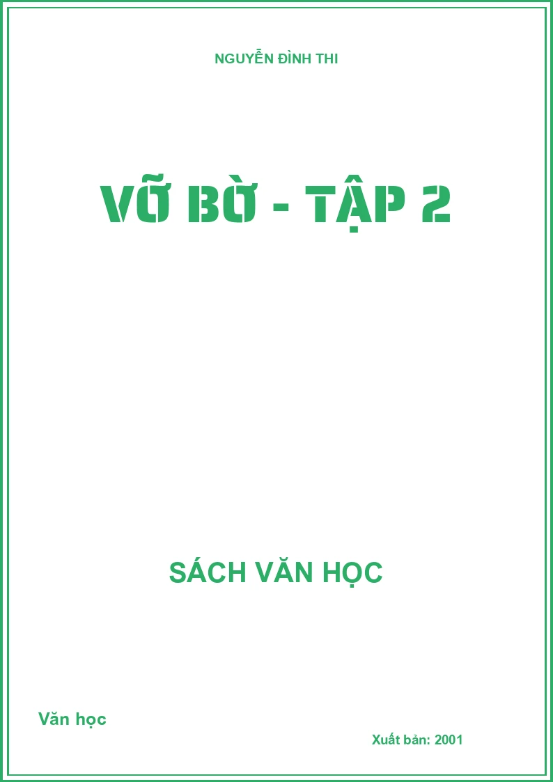 Vỡ bờ - Tập 2