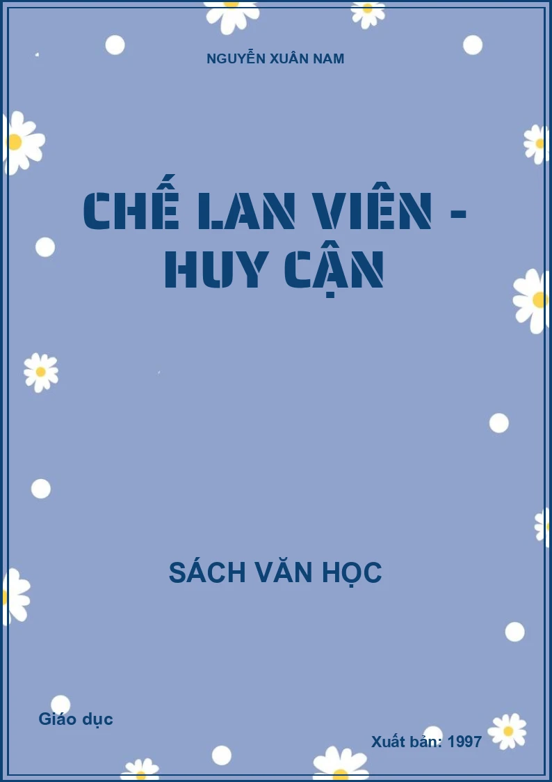Chế Lan Viên - Huy Cận