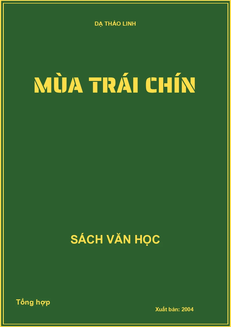Mùa trái chín