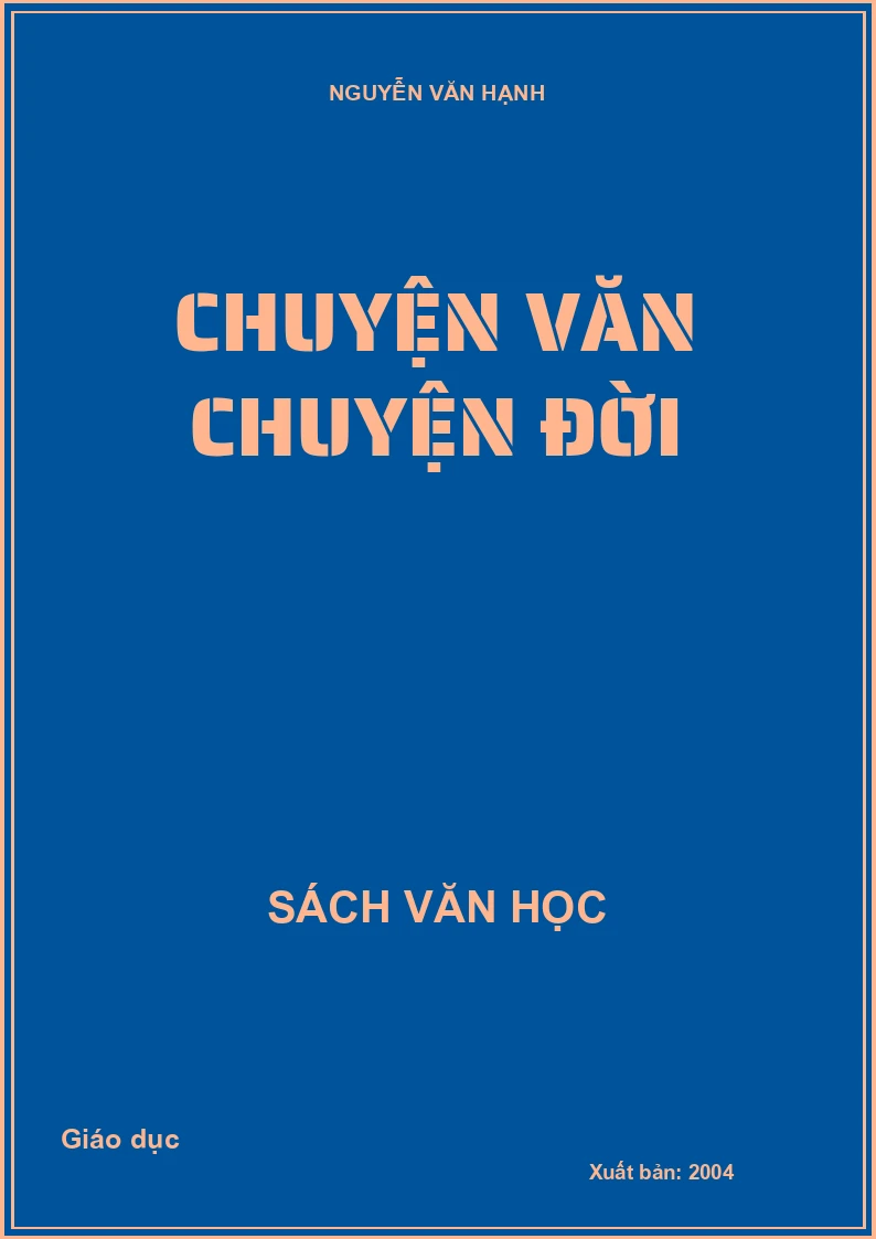 Chuyện văn chuyện đời