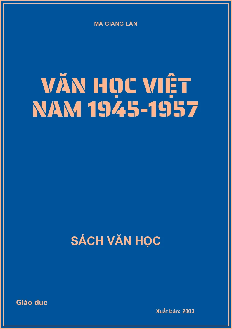 Văn học Việt Nam 1945-1954