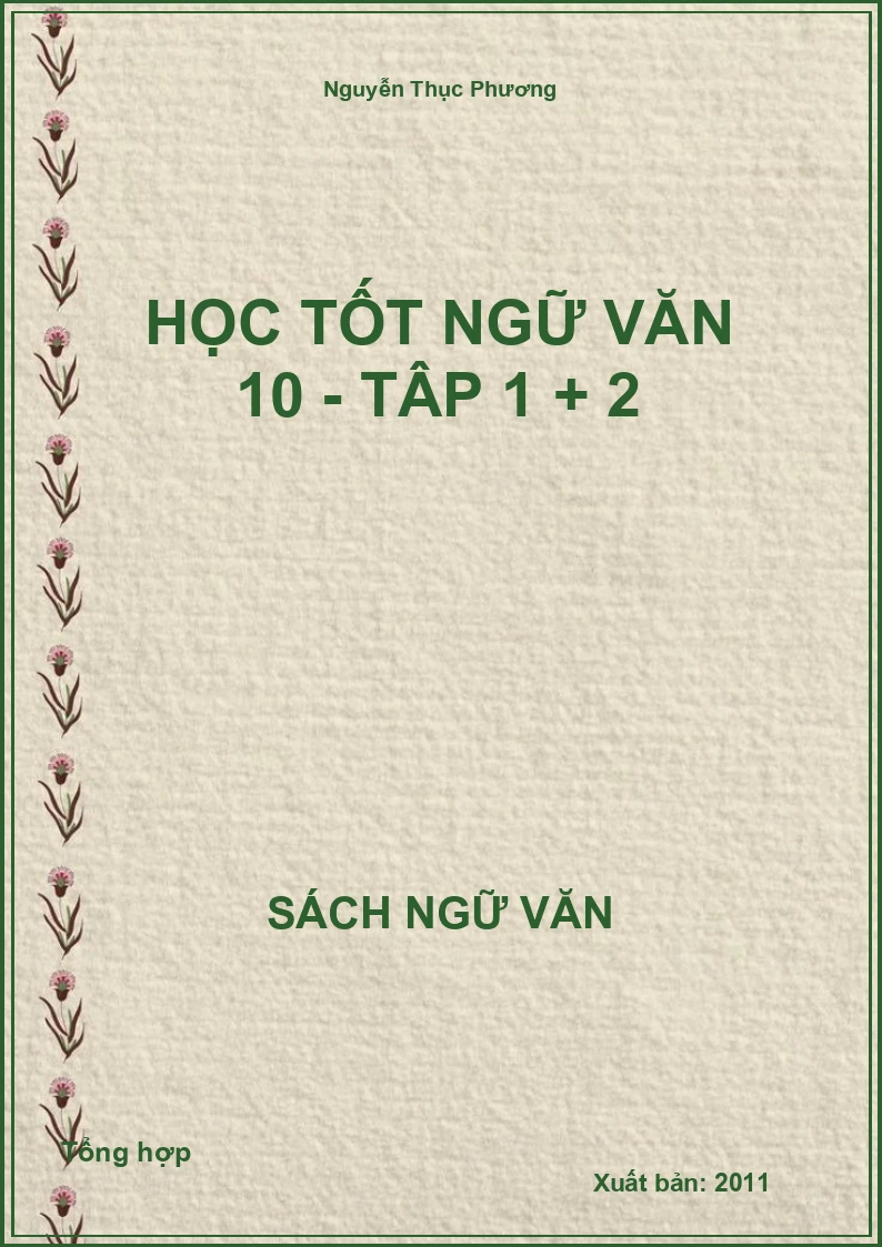Học tốt Ngữ Văn 10 - Tập 1,2
