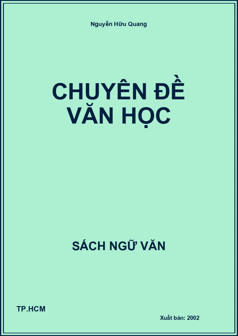 Chuyên đề văn học