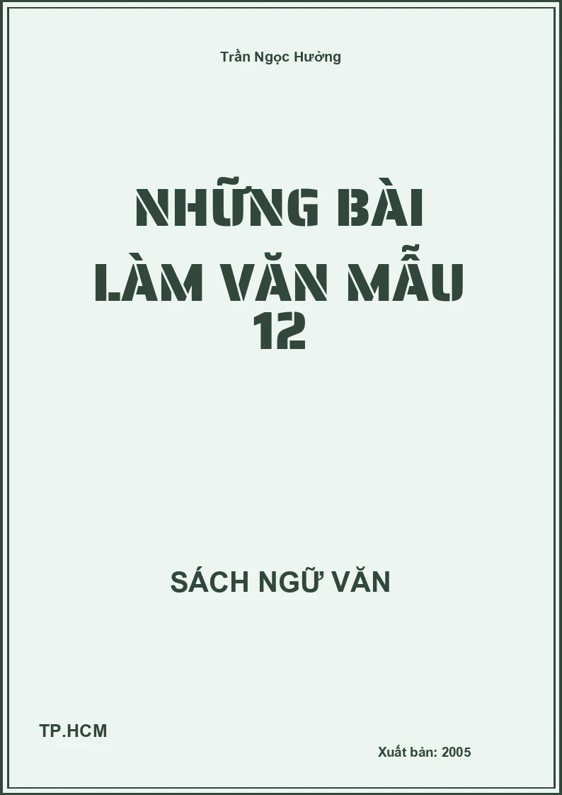 Những bài làm văn mẫu 12