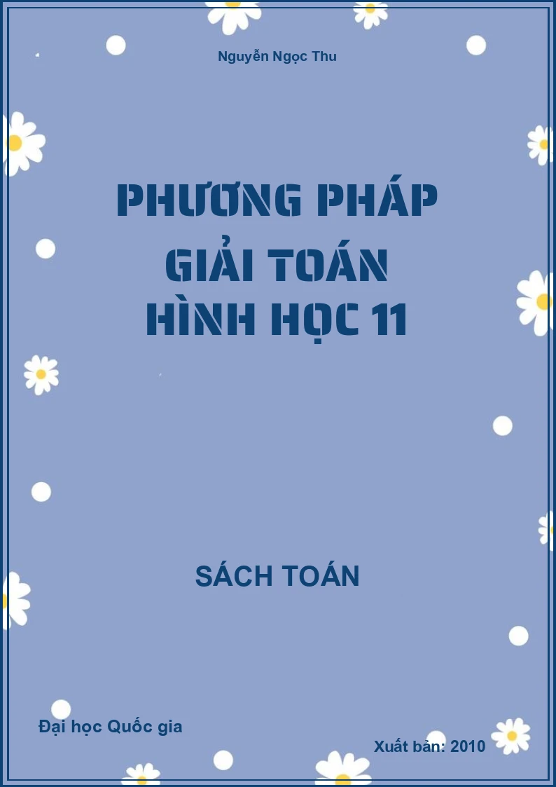 Phương pháp giải toán Hình học 11