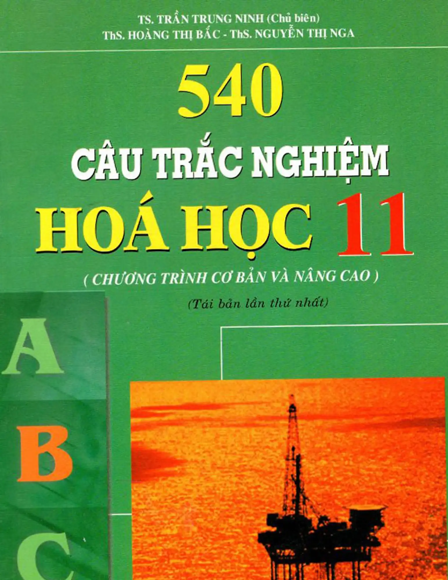540 Câu hỏi trắc nghiệm Hóa học 11