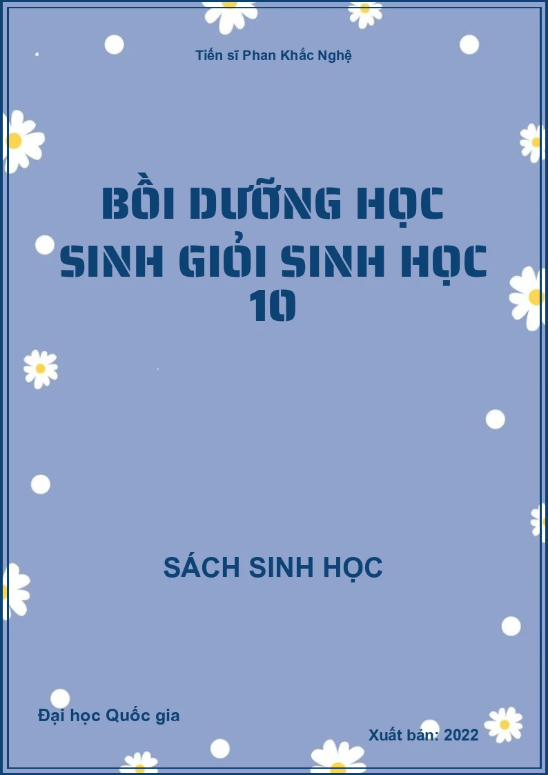 Bồi dưỡng học sinh giỏi Sinh học 10