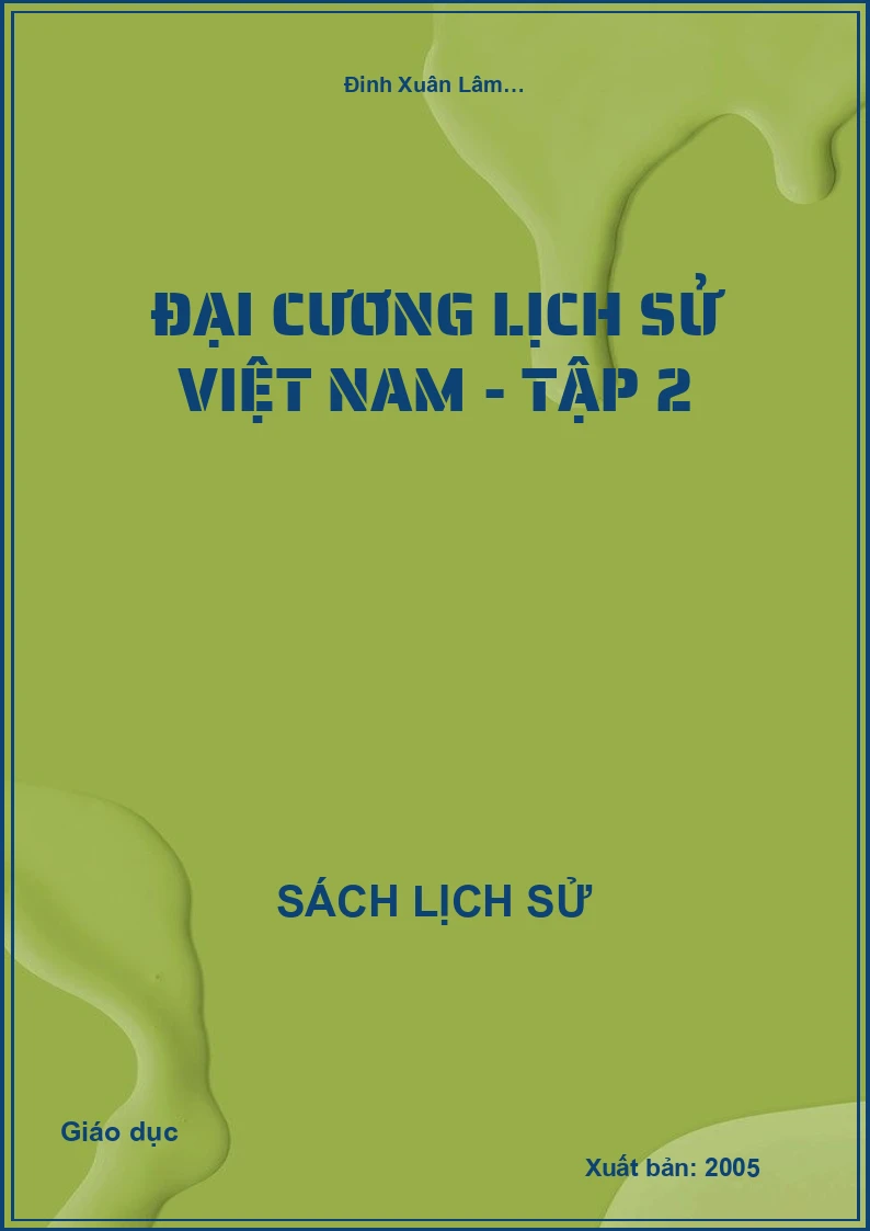 Đại cương lịch sử Việt Nam - Tập 2