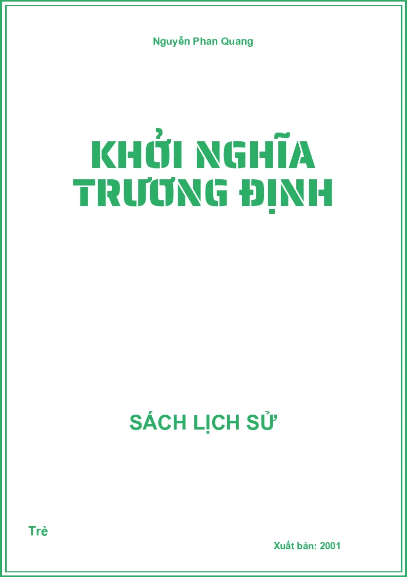 Khởi nghĩa Trương Định