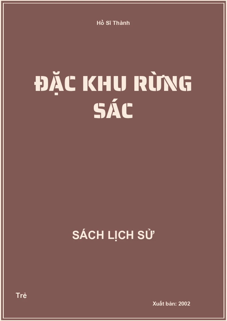 Đặc khu rừng Sác