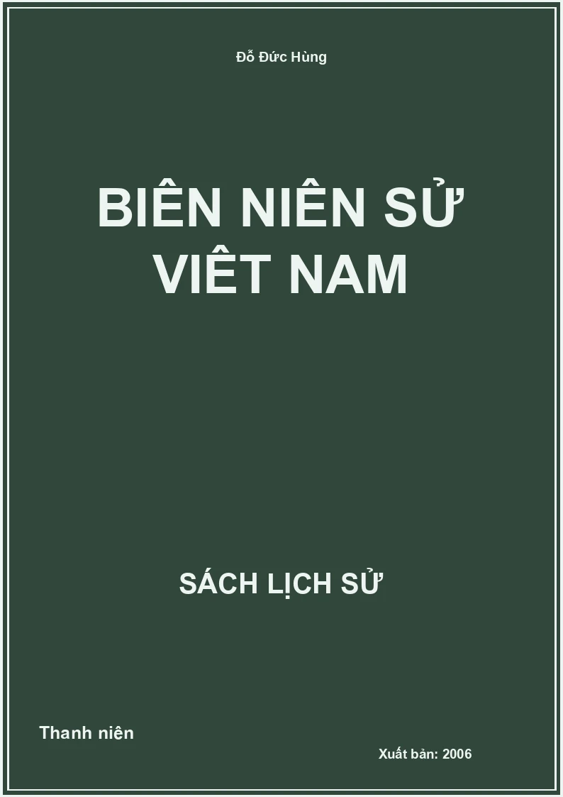 Biên niên sử Việt Nam