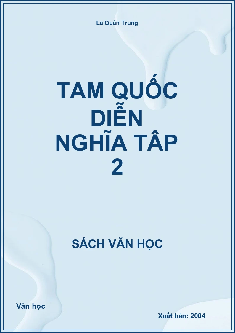 Tam quốc diễn nghĩa Tập 2
