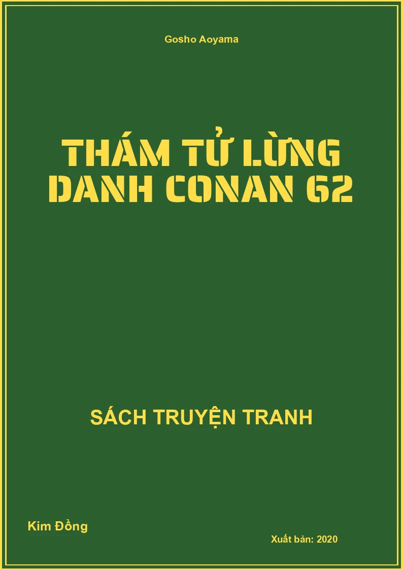 Thám tử lừng danh Conan 62