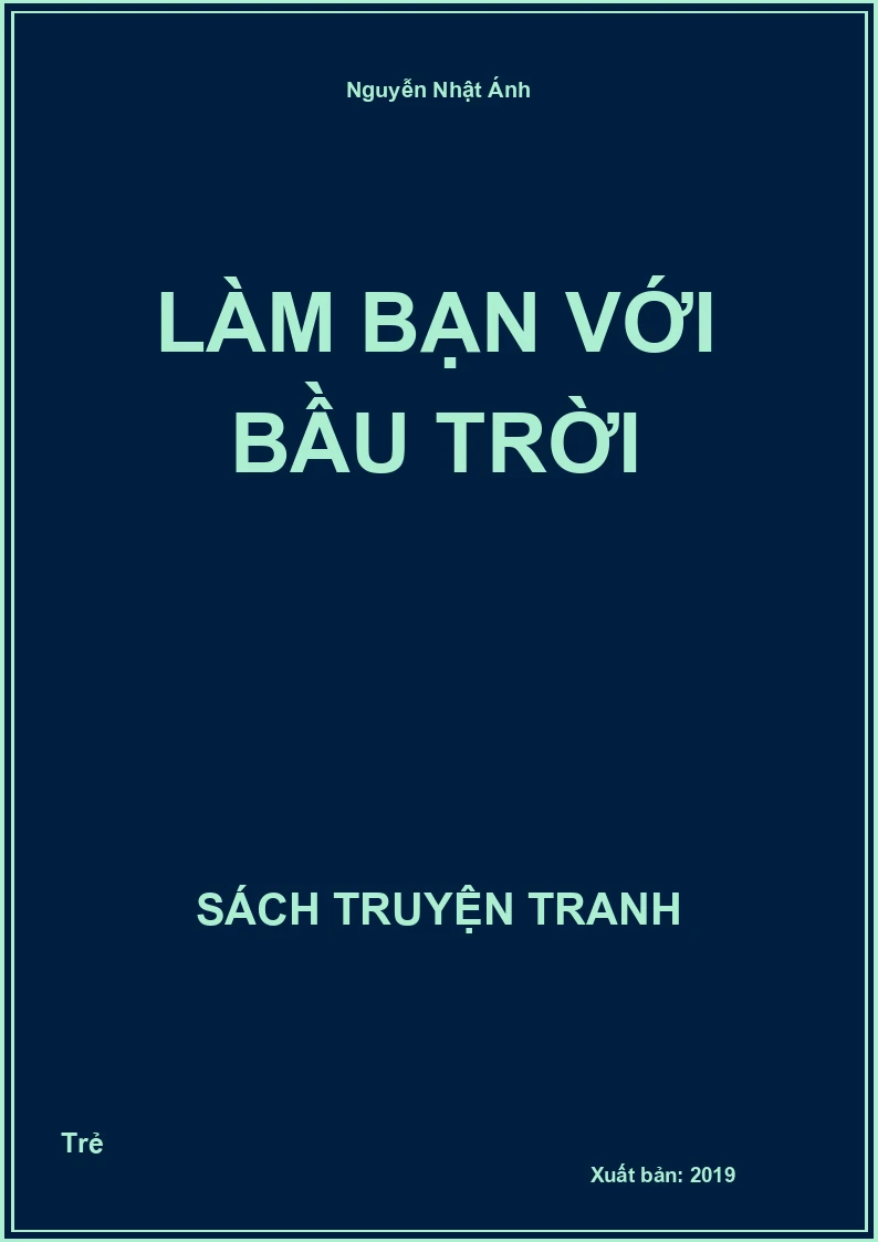 Làm bạn với bầu trời