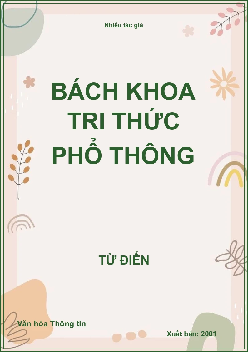 Bách khoa tri thức phổ thông