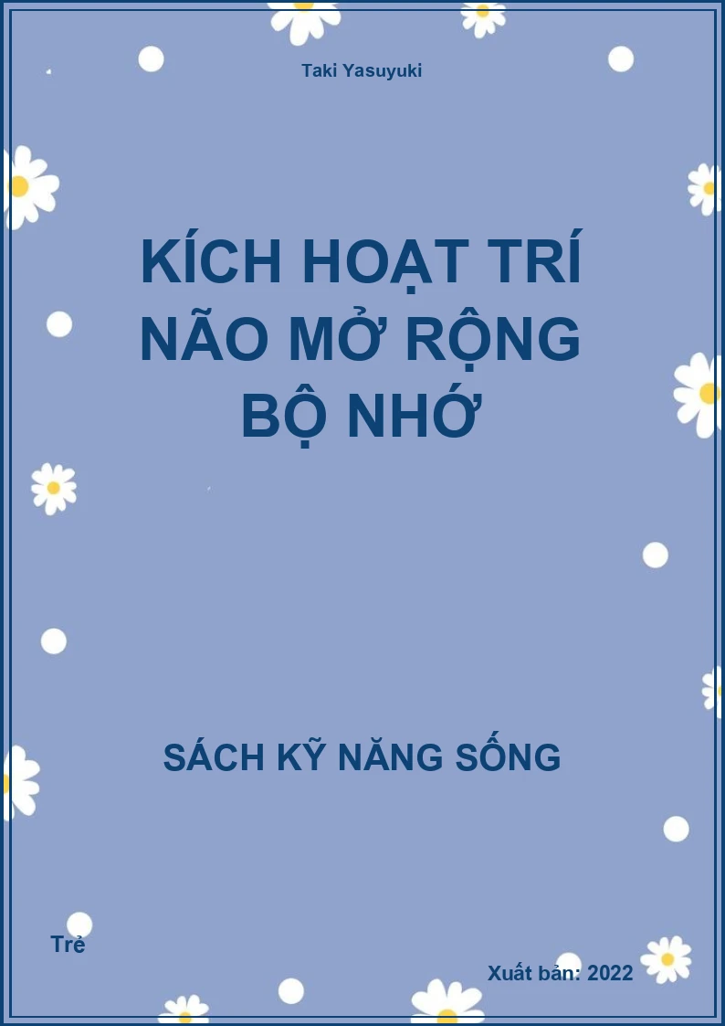 Kích hoạt trí não mở rộng bộ nhớ