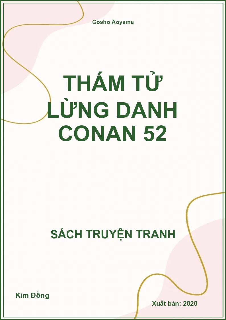 Thám tử lừng danh Conan 52