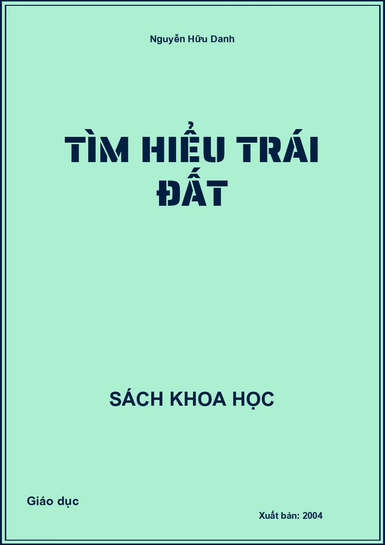 Tìm hiểu trái đất