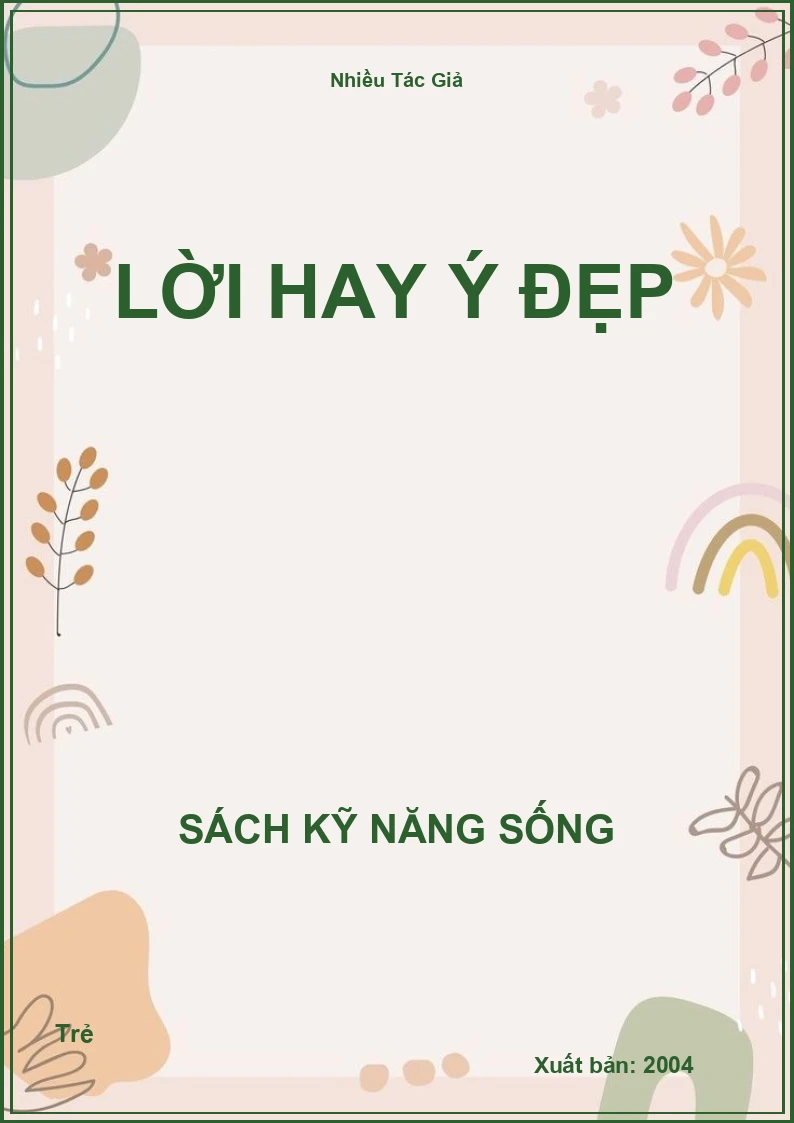 Lời hay ý đẹp