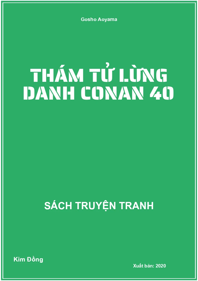 Thám tử lừng danh Conan 40